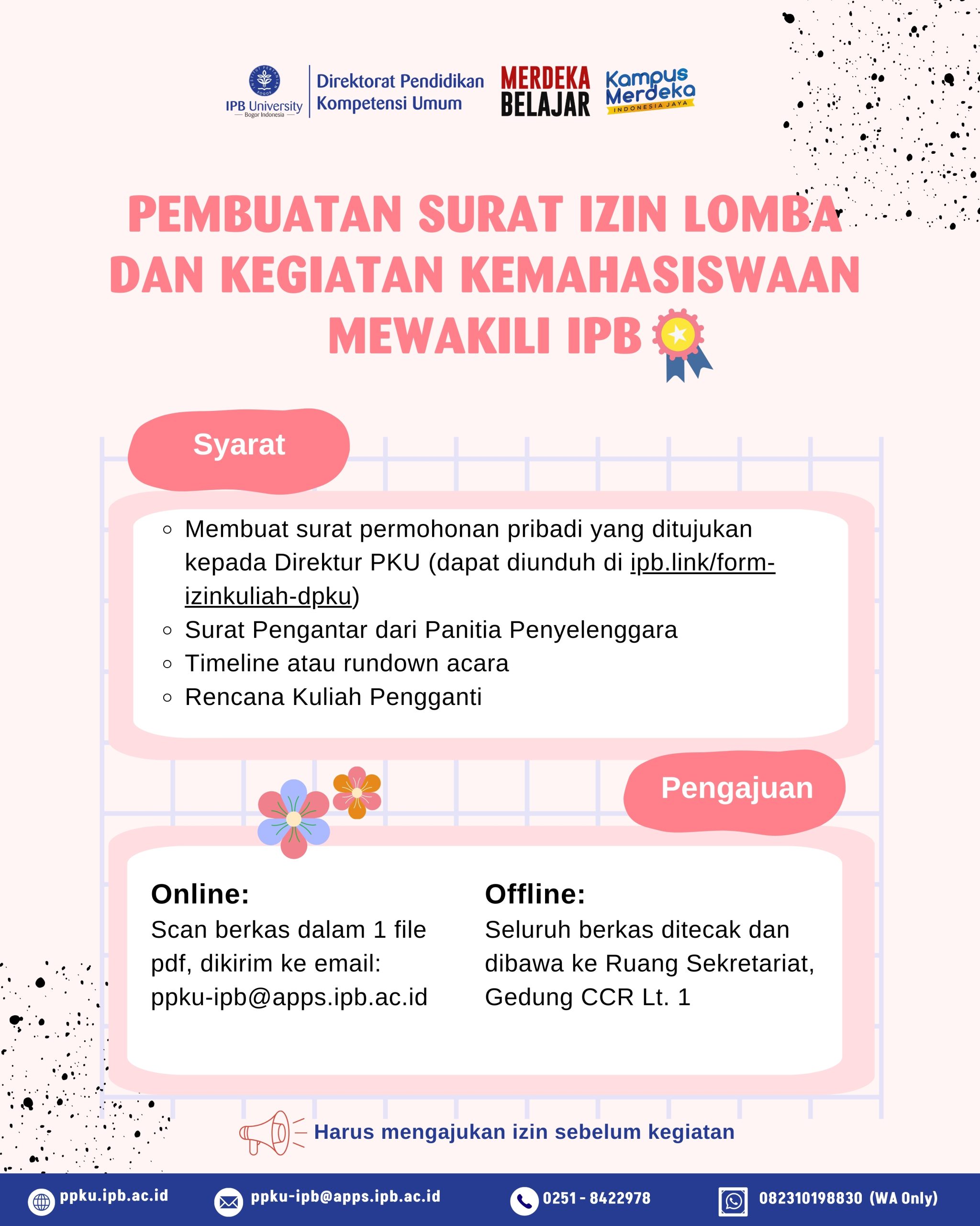 Surat Izin Lomba_Kegiatan Kemahasiswaan