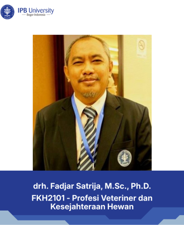 30 drh. Fadjar Satrija, M.Sc., Ph.D