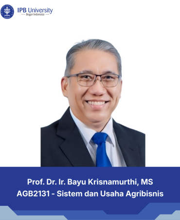 51 Prof. Dr. Ir. Bayu Krisnamurthi, MS